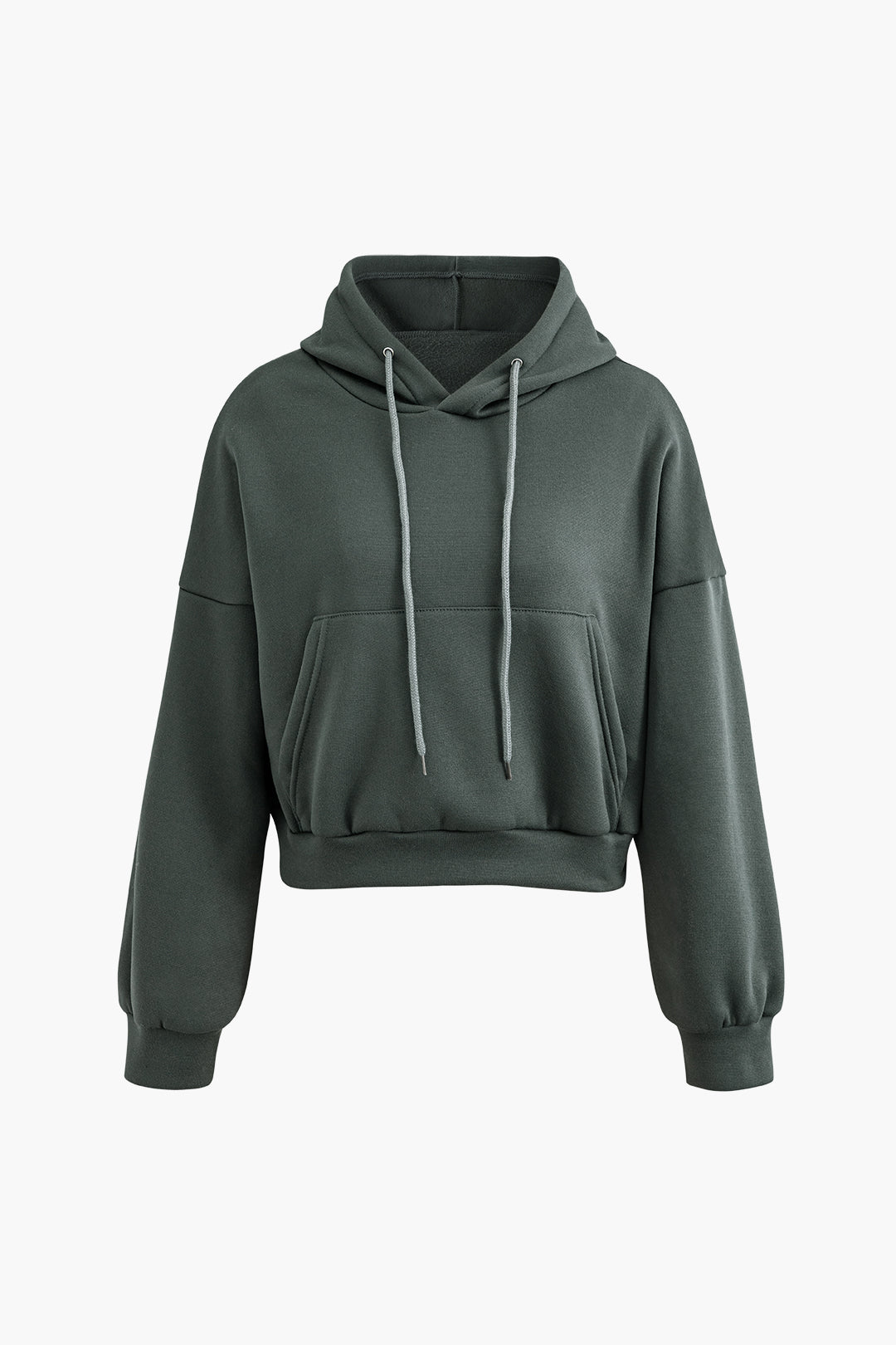 Cozy Solid Color Y2K Hoodie and Sweatpants Set for Comfy Aesthetic Outfits