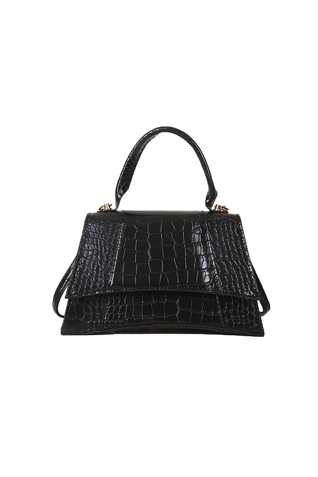 Crocodile Pattern Tote Bag - Chic Y2K Aesthetic Handbag for Stylish Outfits and Everyday Use