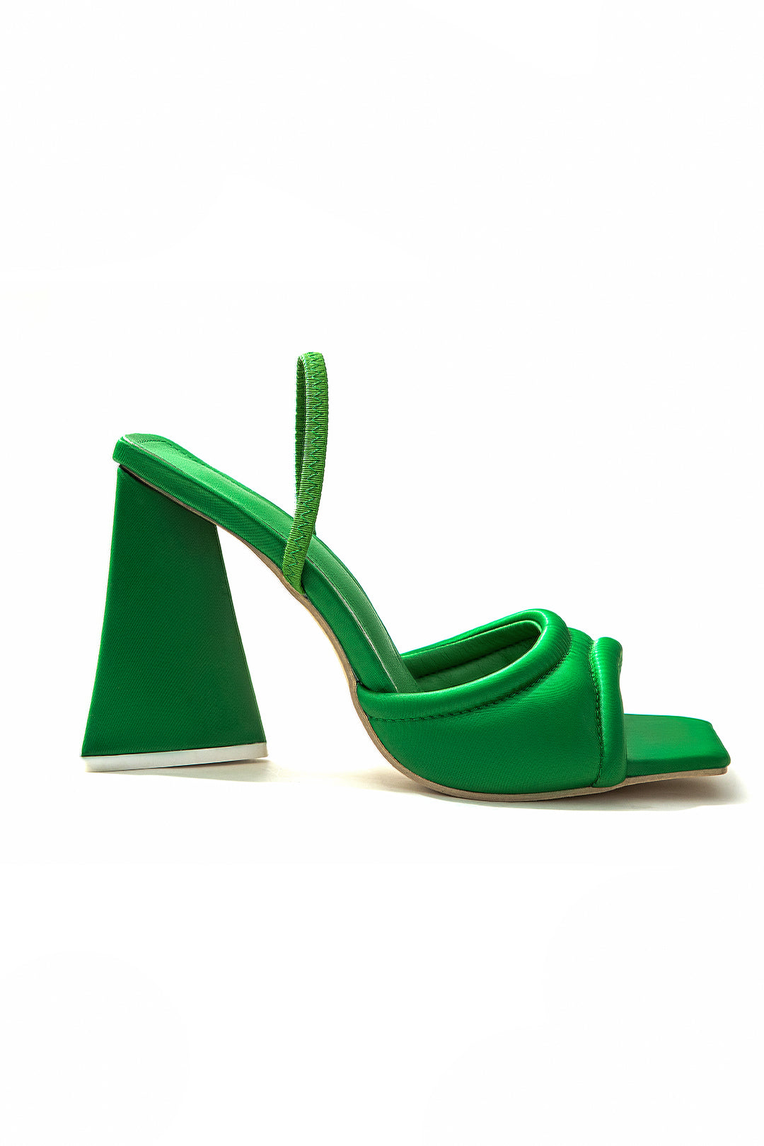 Faux Leather Square Open Toe High Heeled Sandals for Y2K Fashion & Coquette Aesthetic