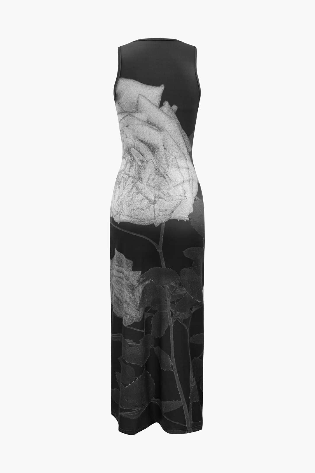 Floral Print Sleeveless Maxi Dress - Y2K Aesthetic Summer Style for Effortless Elegance