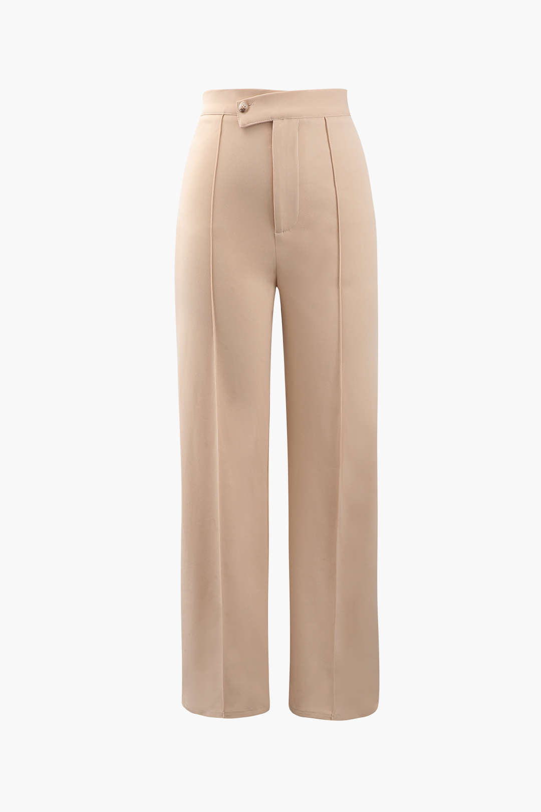 High-Waisted Tailored Straight Leg Pants for Y2K Fashion and Coquette Aesthetic Outfits