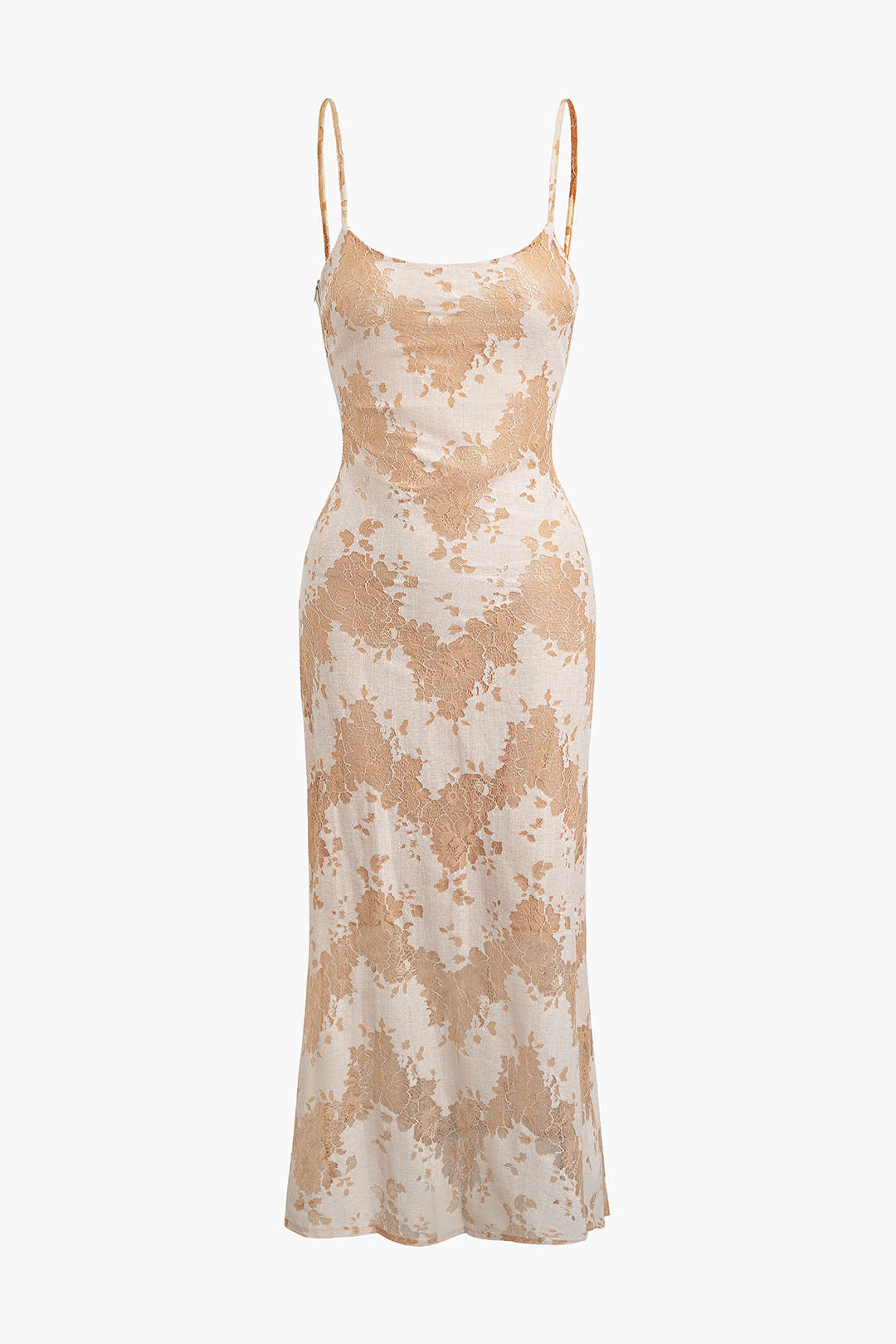 Laced Floral Tie Back Cami Maxi Dress - Y2K Aesthetic Summer Style for Effortless Elegance