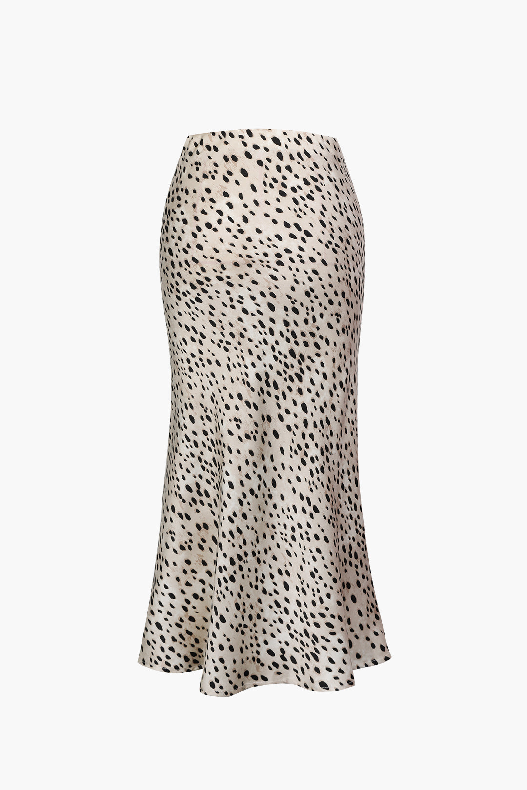 Leopard Print Slit Midi Skirt - Y2K Aesthetic Fashion for Chic Coquette Outfits