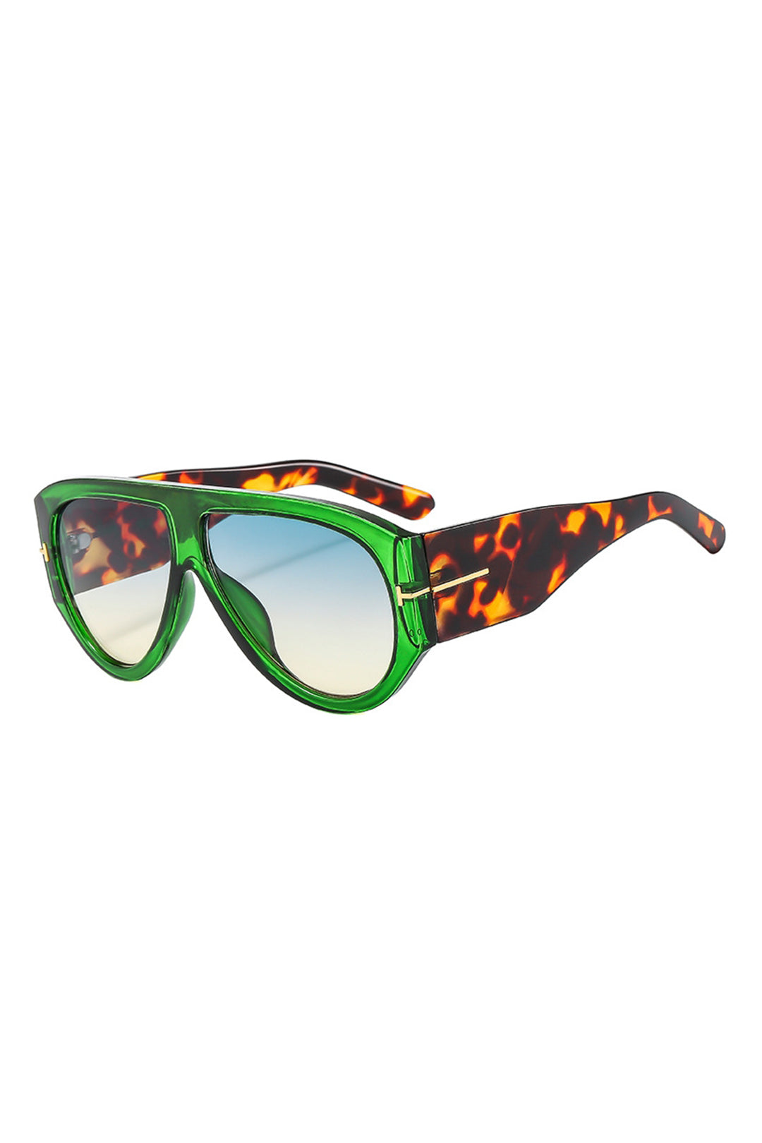 Leopard Print Y2K Sunglasses for a Chic Coquette Aesthetic Look
