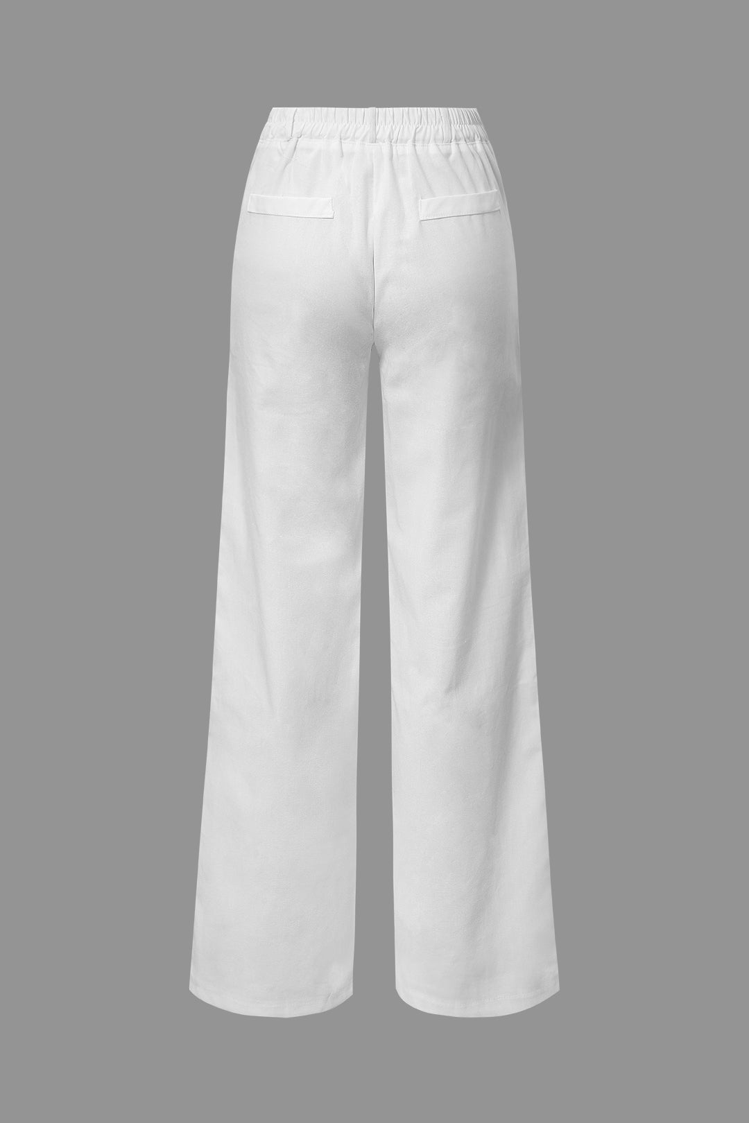 Linen-Blend Straight Leg Pants for Effortless Y2K Style and Comfy Aesthetic Outfits