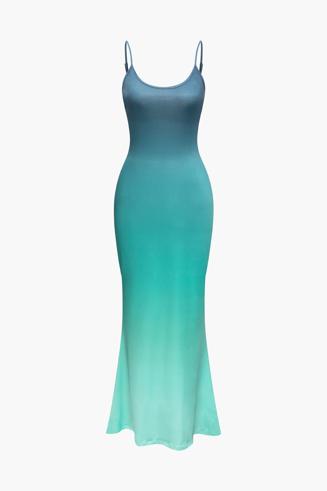 Ombre Mermaid Cami Maxi Dress - Y2K Aesthetic Fashion for Effortless Summer Style