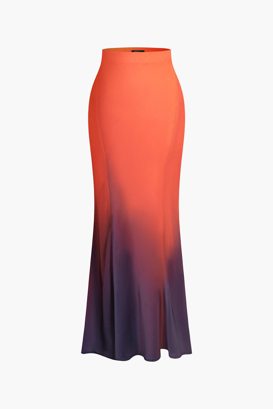 Ombre Mermaid Maxi Skirt - Y2K Aesthetic Flowing Skirt for Coquette and Grunge Styles