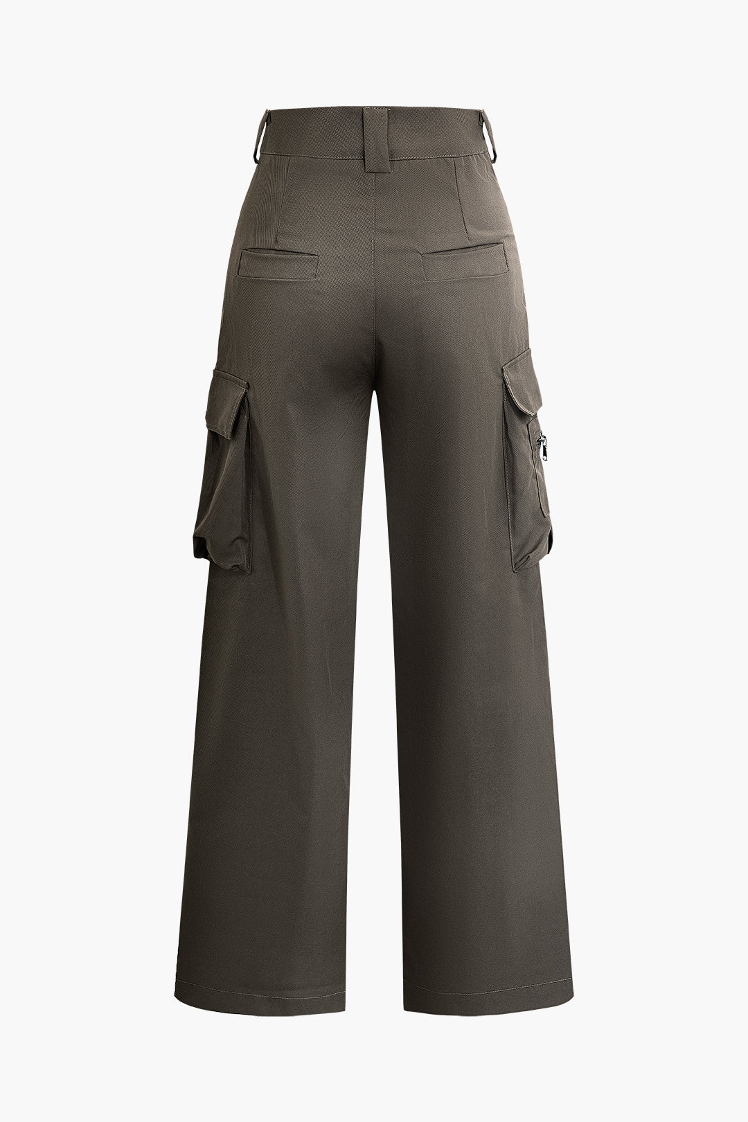 Ruched Flap Pocket Y2K Cargo Pants for a Chic Grunge Aesthetic Look