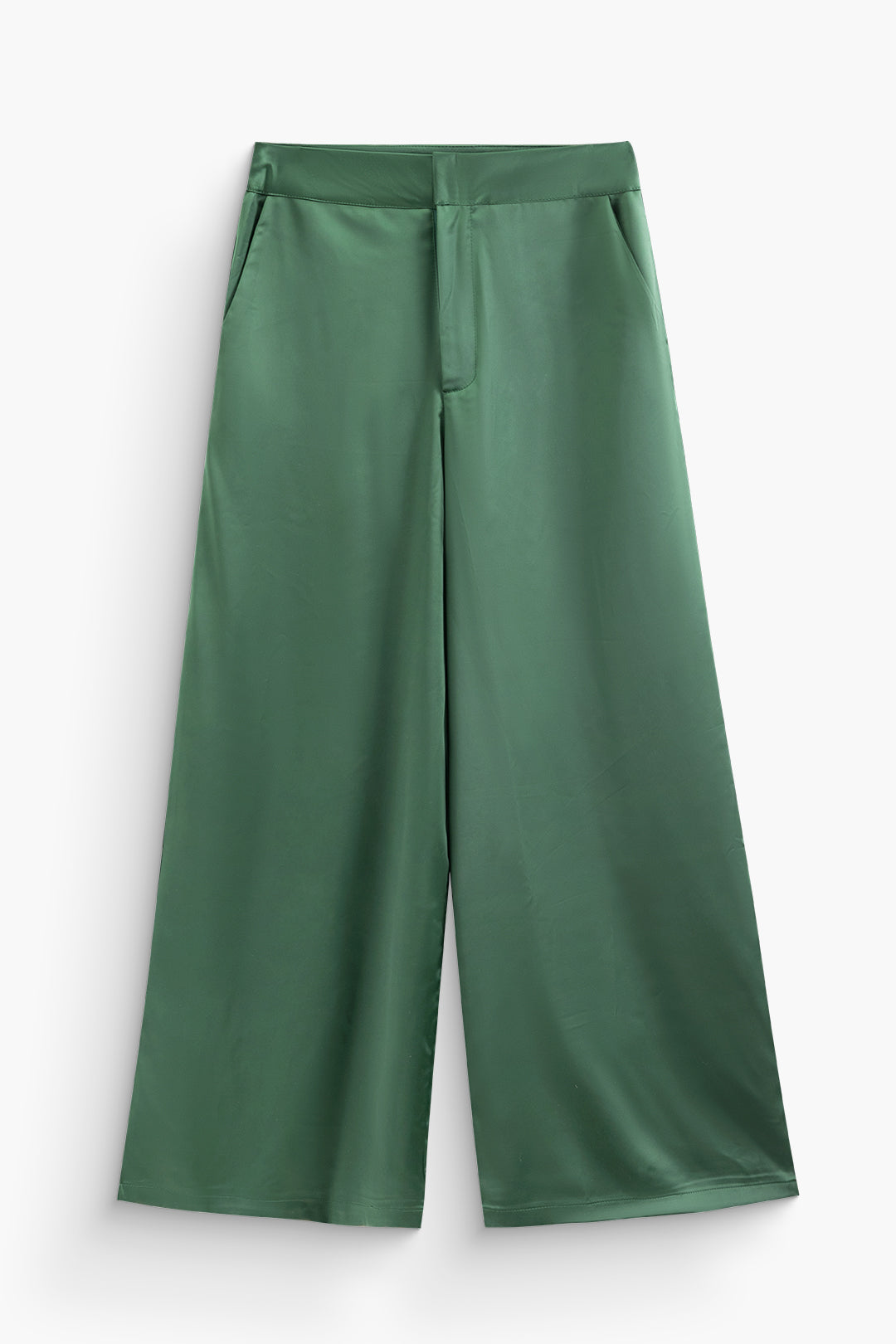 Satin Pocket Wide Leg Pants for Effortless Y2K Style and Chic Aesthetic Outfits