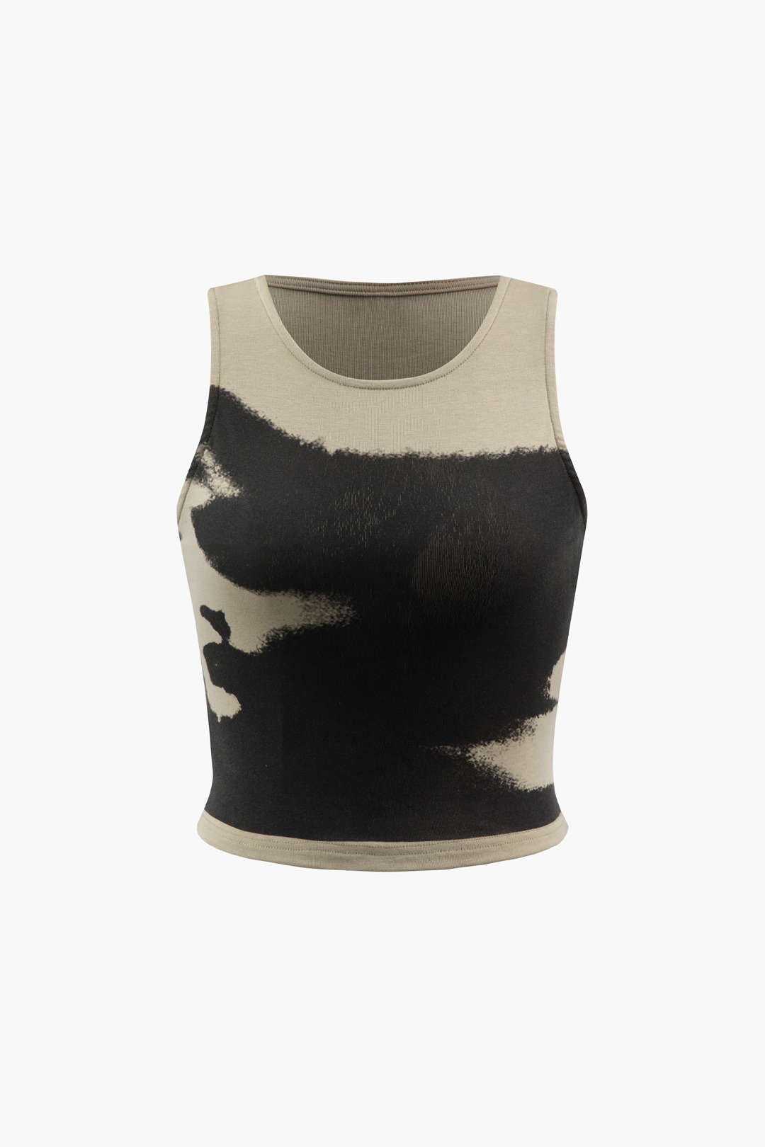 Smudge Print Y2K Aesthetic Tank Top - Trendy Cute Top for Grunge and Coquette Styles