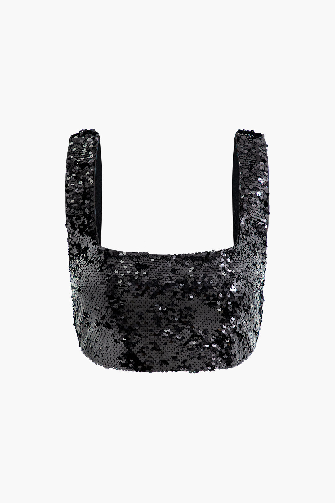 Sparkly Sequin Zipper Crop Top - Y2K Aesthetic Cute Top for Trendy Outfits