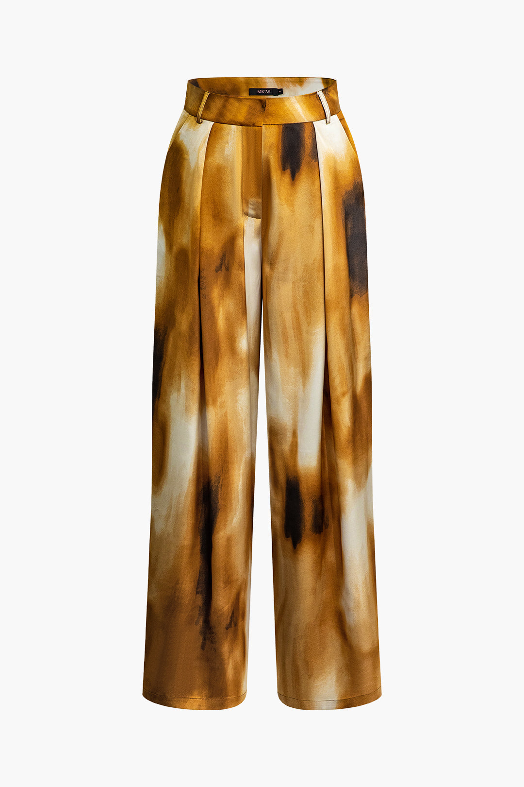 Trendy Tie Dye Wide Leg Pants for Y2K Aesthetic and Comfy Casual Outfits