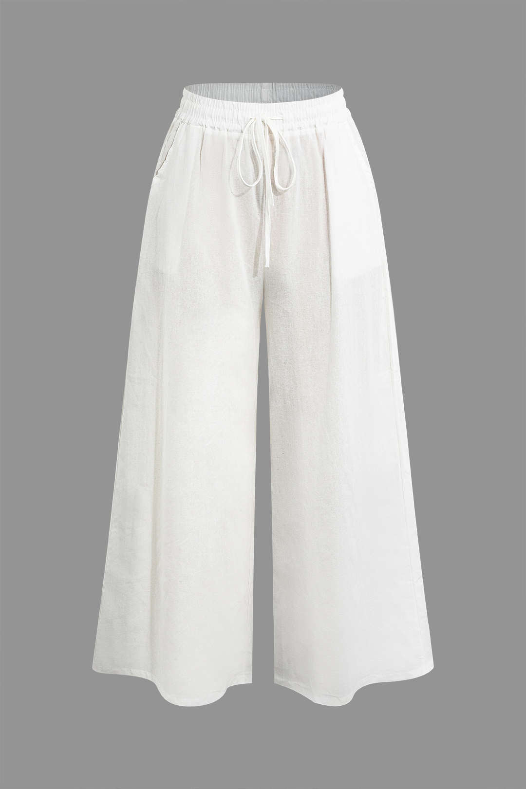 Trendy Y2K Drawstring Wide Leg Pants for Effortless Coquette and Grunge Aesthetic Looks