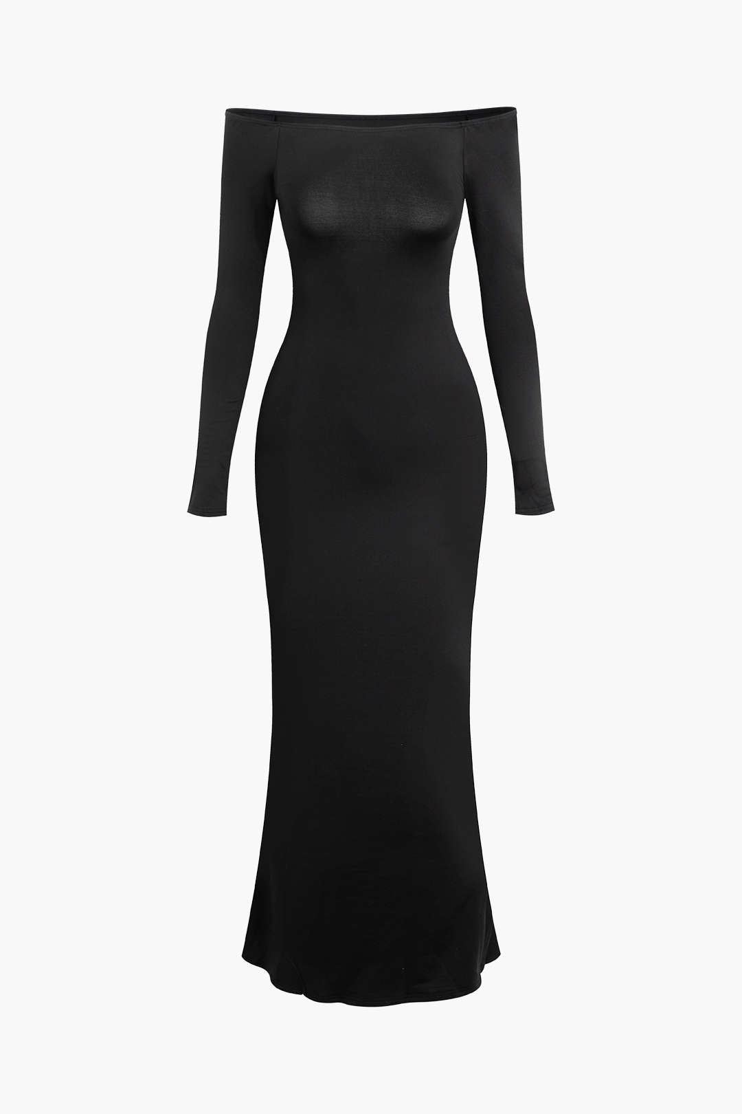 Twist Cut Out Off Shoulder Slit Mermaid Maxi Dress for Y2K Fashion & Coquette Aesthetic