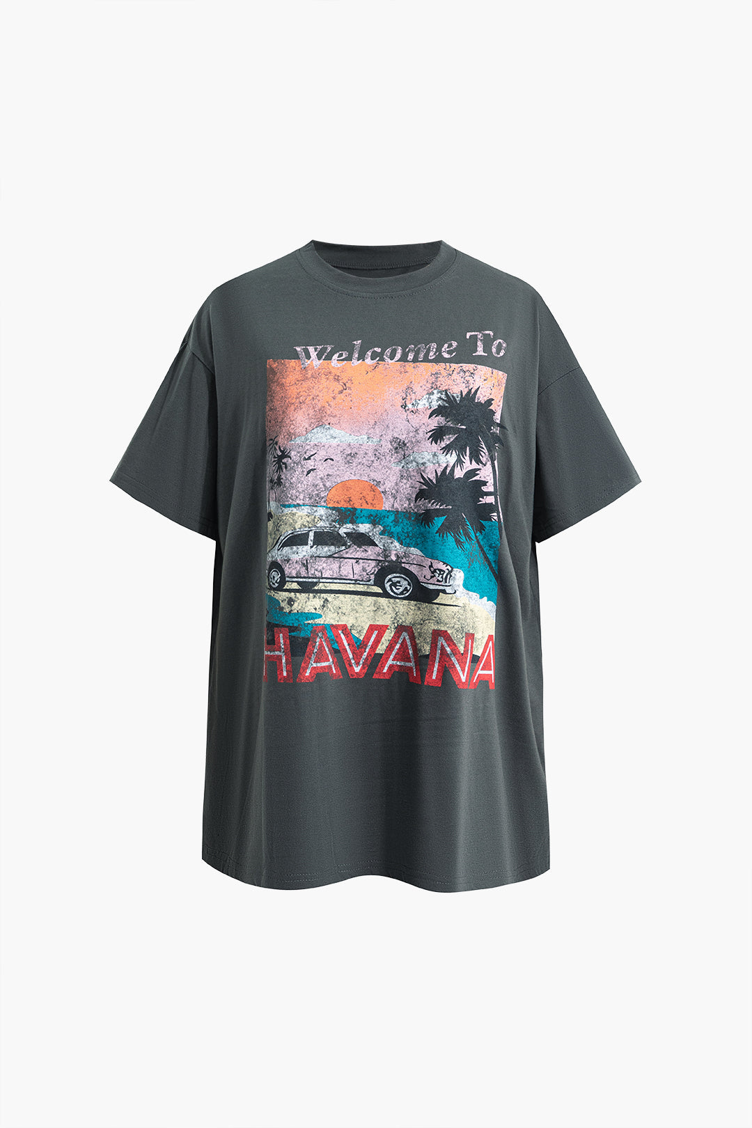 Vacation Vibes Y2K Graphic Tee - Trendy Aesthetic Top for Summer Adventures