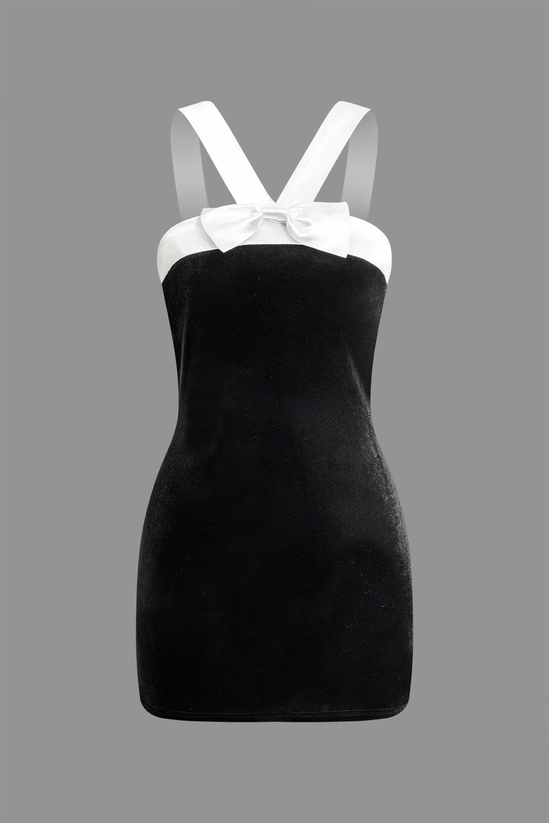 Y2K Coquette Aesthetic Bow Tie Sleeveless Mini Dress for Cute and Stylish Outfits