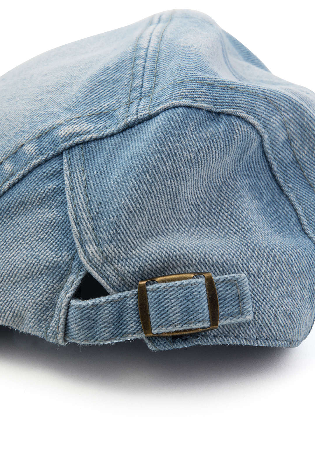 Y2K Denim Flat Cap: Trendy Grunge Style Accessory for Aesthetic Outfits