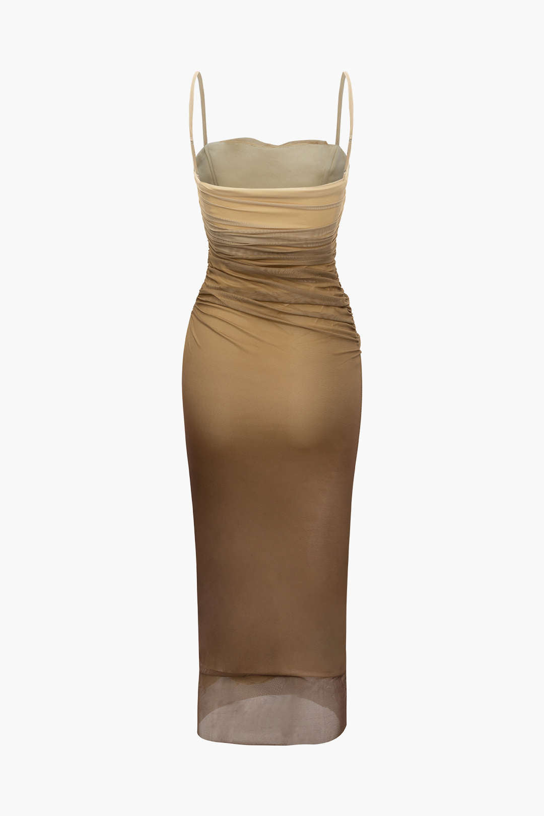 Y2K Ruched Cami Maxi Dress - Chic Coquette Aesthetic for Effortless Style