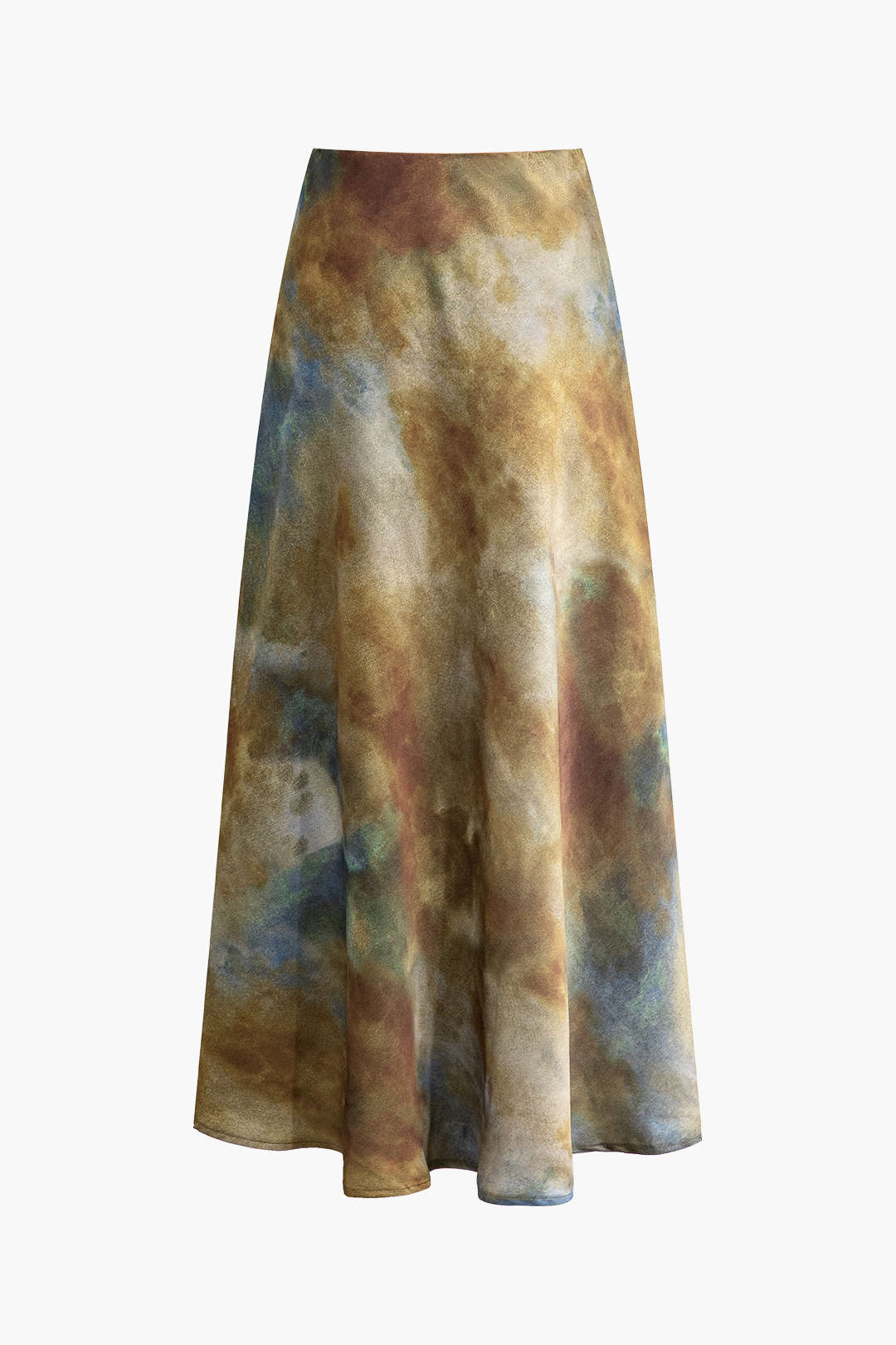 Y2K Tie Dye Pleated Midi Skirt - Trendy Aesthetic Skirt for Stylish Outfits