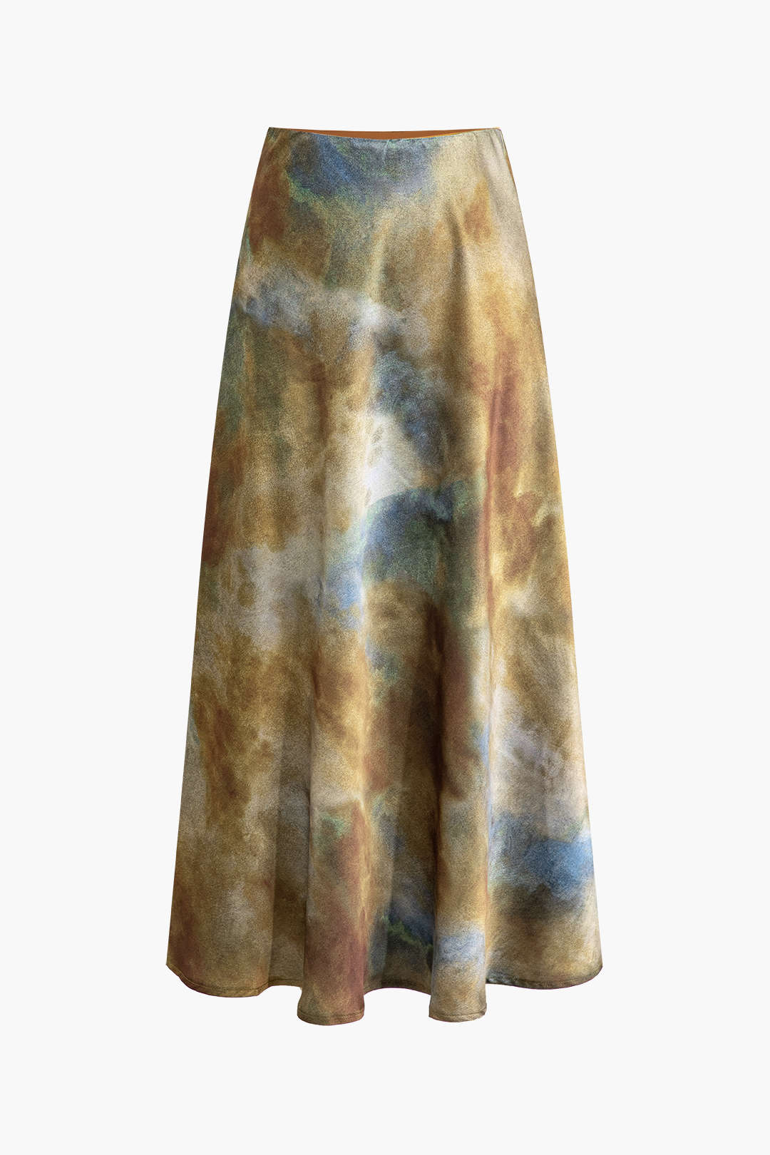 Y2K Tie Dye Pleated Midi Skirt - Trendy Aesthetic Skirt for Stylish Outfits