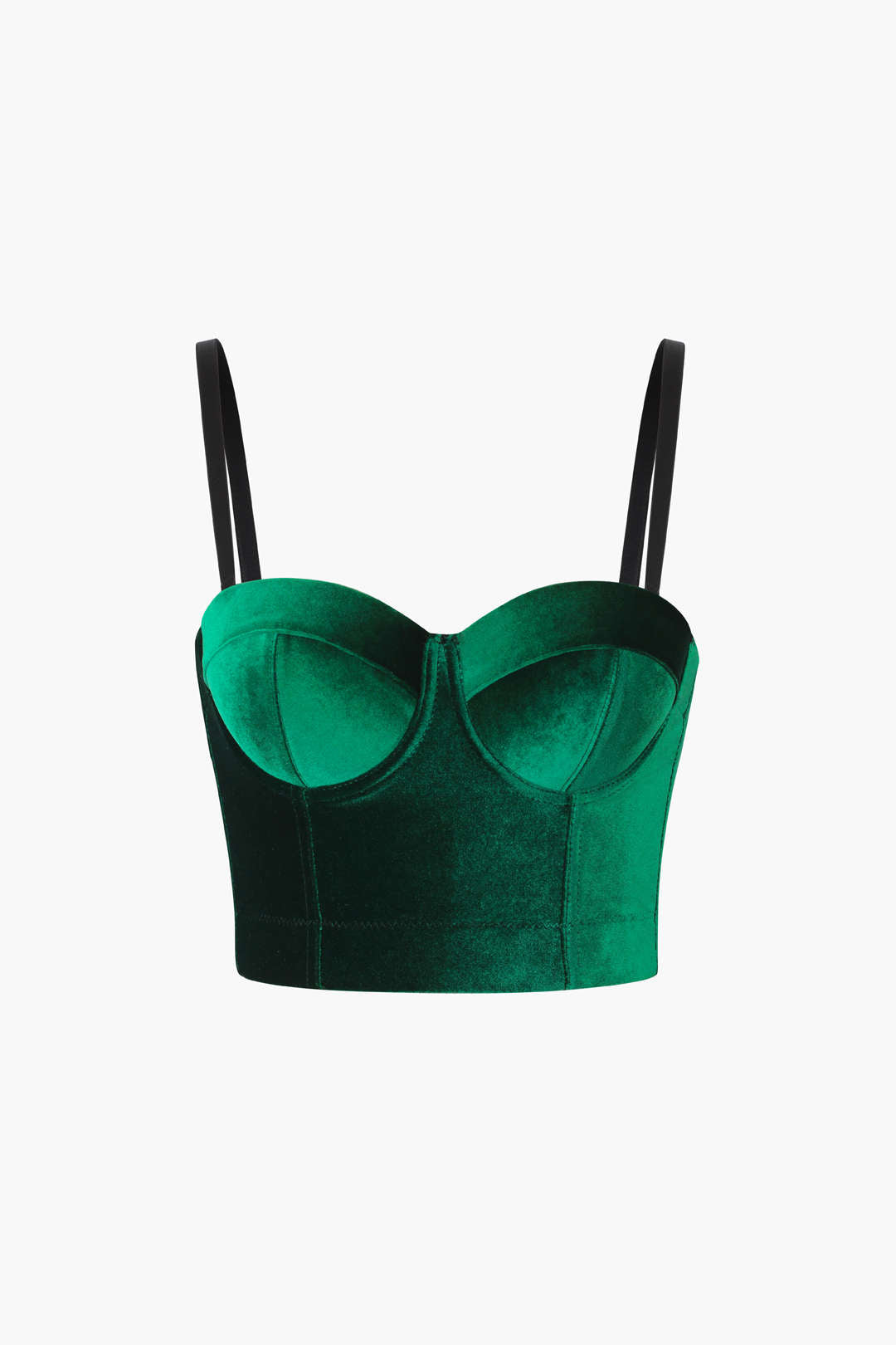 Y2K Velvet Bustier Cami Top - Chic Coquette Aesthetic for Trendy Outfits