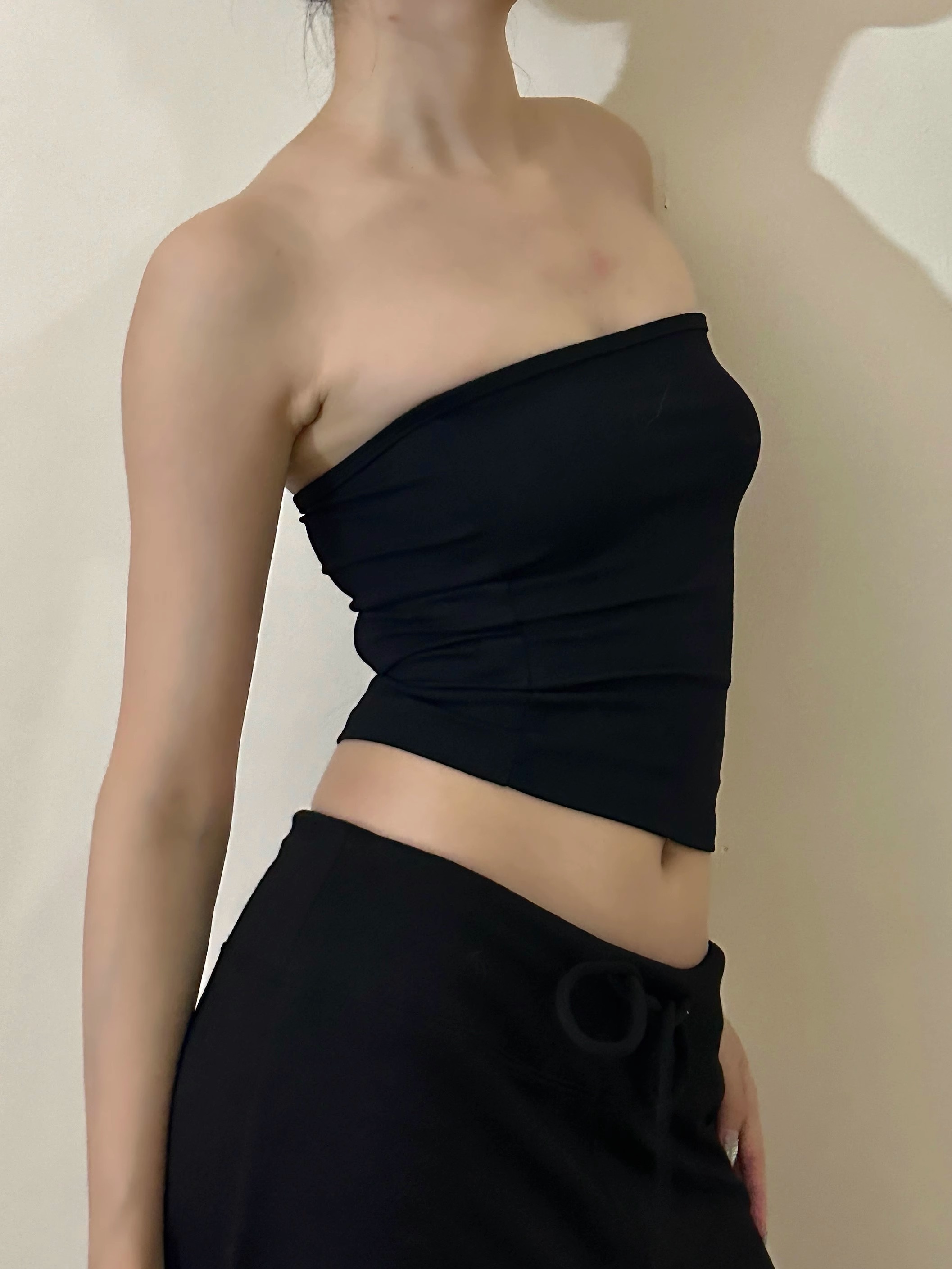 2025 New Style Pure Desire Sexy Fitness Elastic Tube Top Bustier for Women – Vacation Ready Base Layer Top