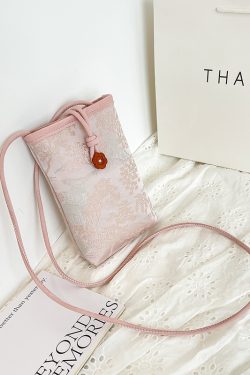 2025 Summer Mini Bag for Women - Chinese National Style Lightweight Crossbody Mobile Phone Bag