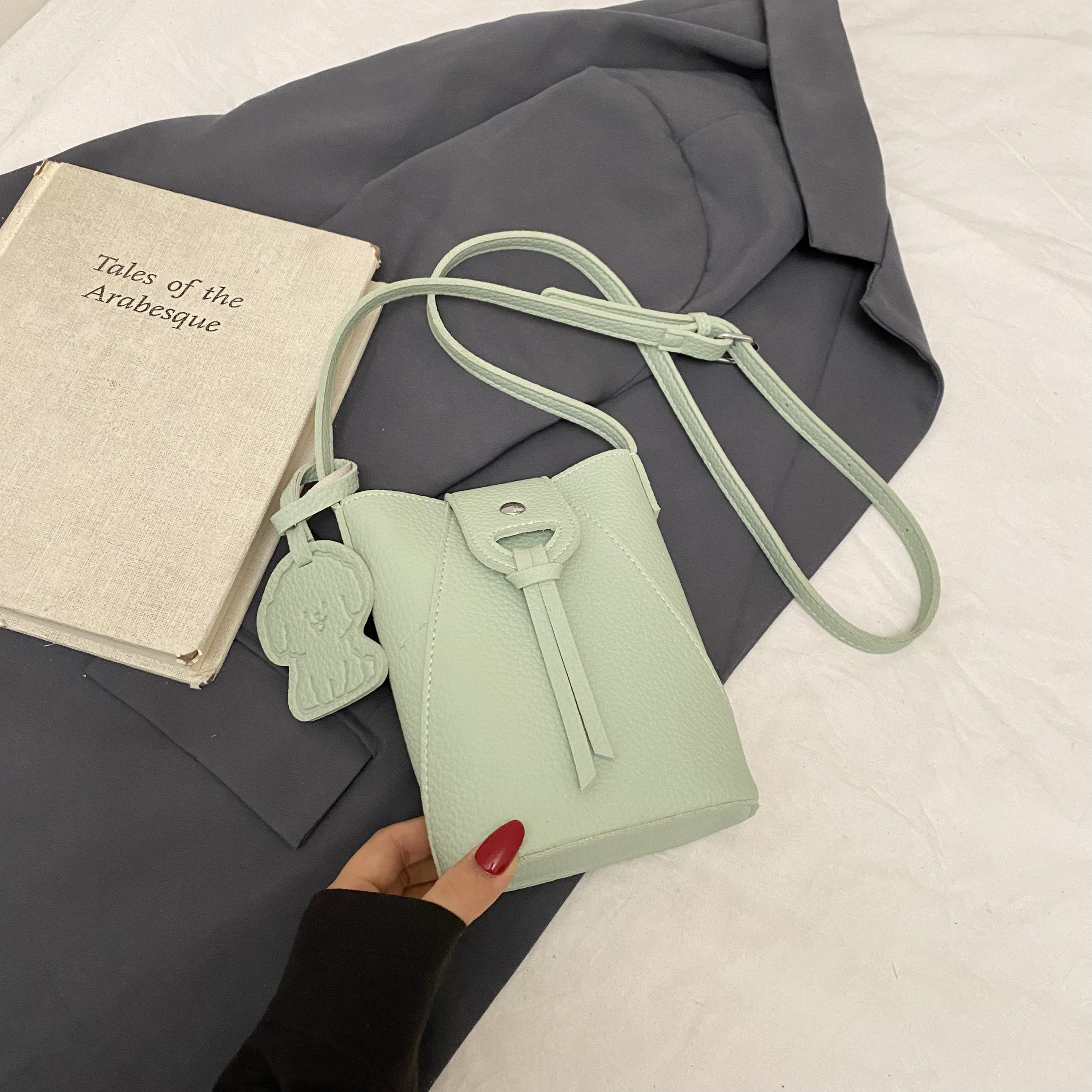 2025 Summer Yellow Mini Crossbody Bag for Women - Lightweight High-End Phone Bag for Walking and Everyday Use
