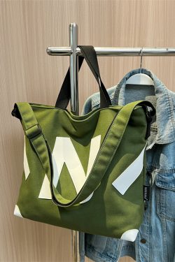 2025 Women’s Canvas Tote Bag - Large Capacity, Versatile Handbag for Students, Commuting, Shoulder and Crossbody Style
