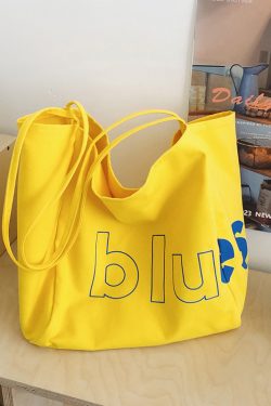 2025 Women's Casual Canvas Tote Bag - Large Capacity Shoulder Bag for Commuting, Trendy Handheld Design