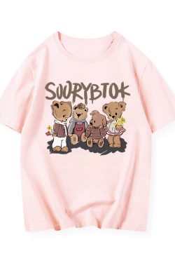 American Retro Cotton Short-Sleeve T-Shirt for Men and Women, Plus Size Loose Summer Couple Outfit, Trendy 90s Style Top