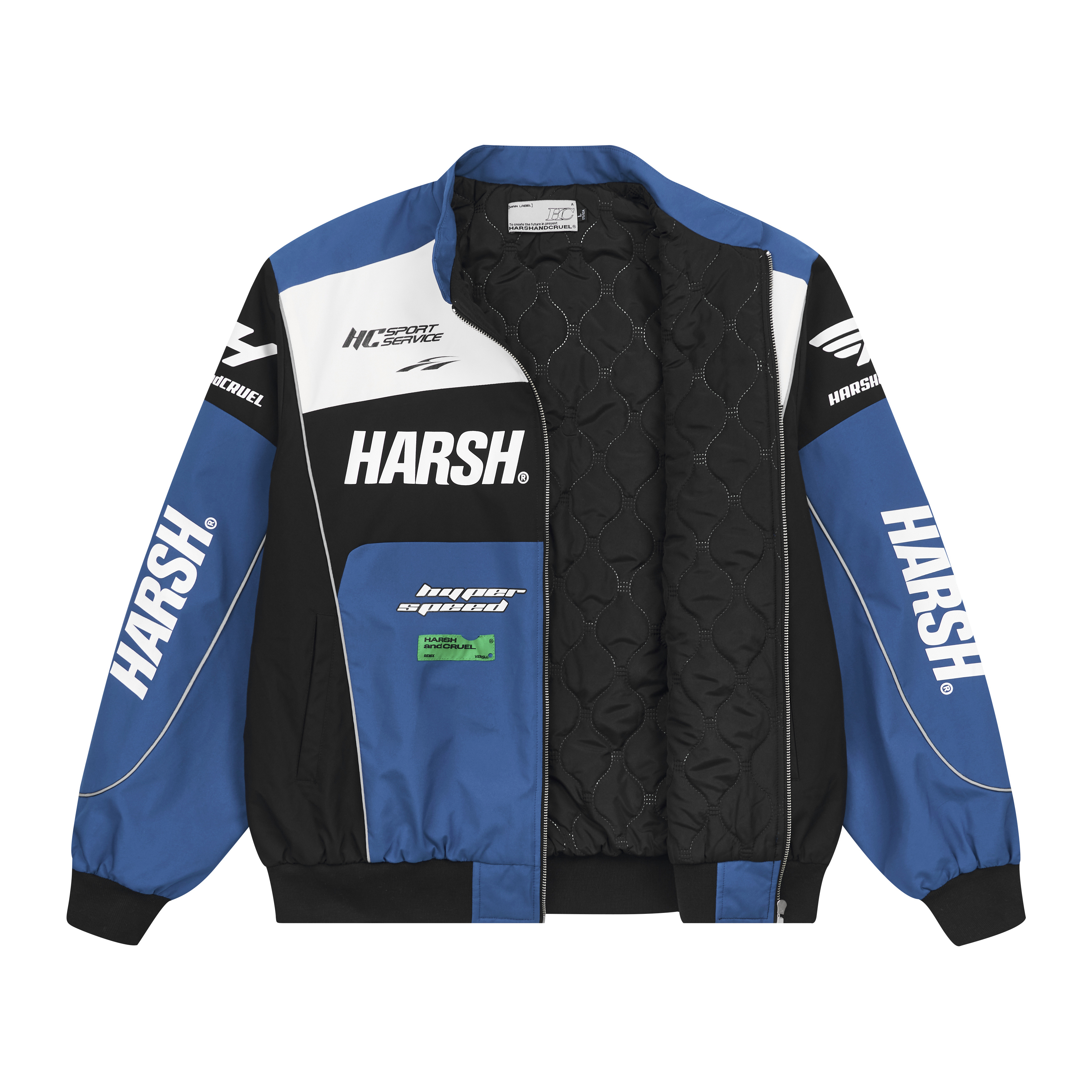 American-Style Motorcycle Racing Jacket | Harsh and Cruel Design | Unisex Biker Jacket for 90s and Y2K Inspired Fashion