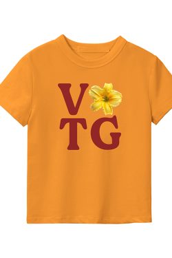 American Vintage Heart Letter Print Short Sleeve T-Shirt for Men and Women - Casual Loose Fit, 2025 Spring/Summer Style