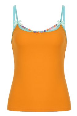 Backless Beaded Bow Tie Women's Casual Vest - Summer Beach Stretch Top for Outdoor Style
