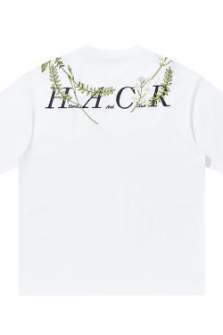 Chinese-Style Floral Circular Embroidery Short-Sleeve T-Shirt - Breathable Silhouette, Perfect for Y2K and Korean Style Fashion