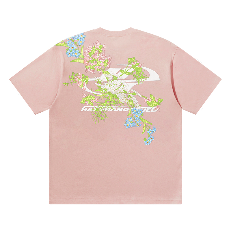 Chinese-Style Floral Embroidery Short Sleeve T-Shirt - Y2K Vintage Aesthetic, Trendy Korean Style Top for Fashion Lovers