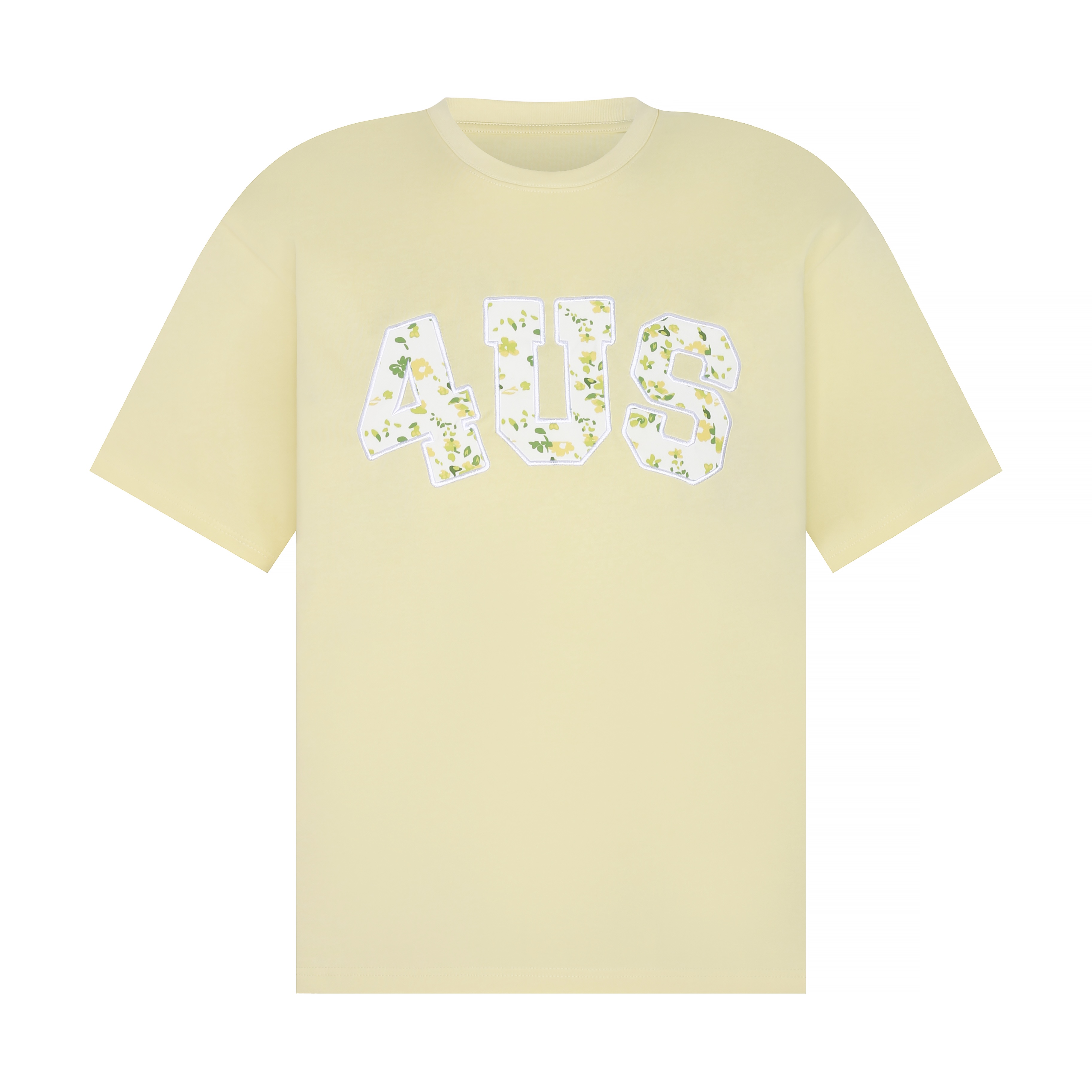 Floral Embroidered Patchwork Loose T-Shirt for Couples - Spring Summer National Trend Short Sleeve Tee