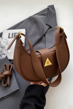 French Retro High-End Dumpling Bag for Women - 2025 Minimalist Trendy Casual Shoulder Bag