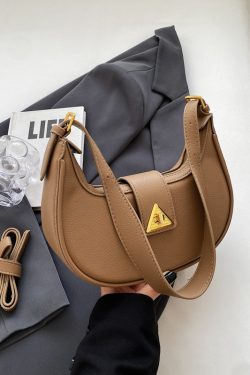 French Retro High-End Dumpling Bag for Women - 2025 Minimalist Trendy Casual Shoulder Bag