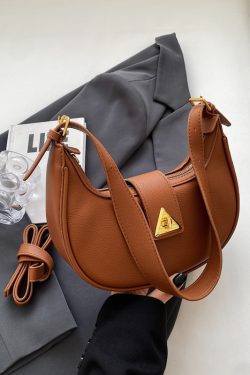 French Retro High-End Dumpling Bag for Women - 2025 Minimalist Trendy Casual Shoulder Bag