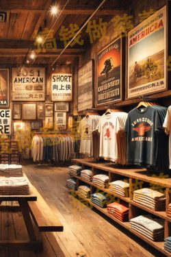 Heavyweight Couple's Loose Short-Sleeve T-Shirt in 260g Pure Cotton – Charitable Upward Hero Design for Men and Women, Casual Style