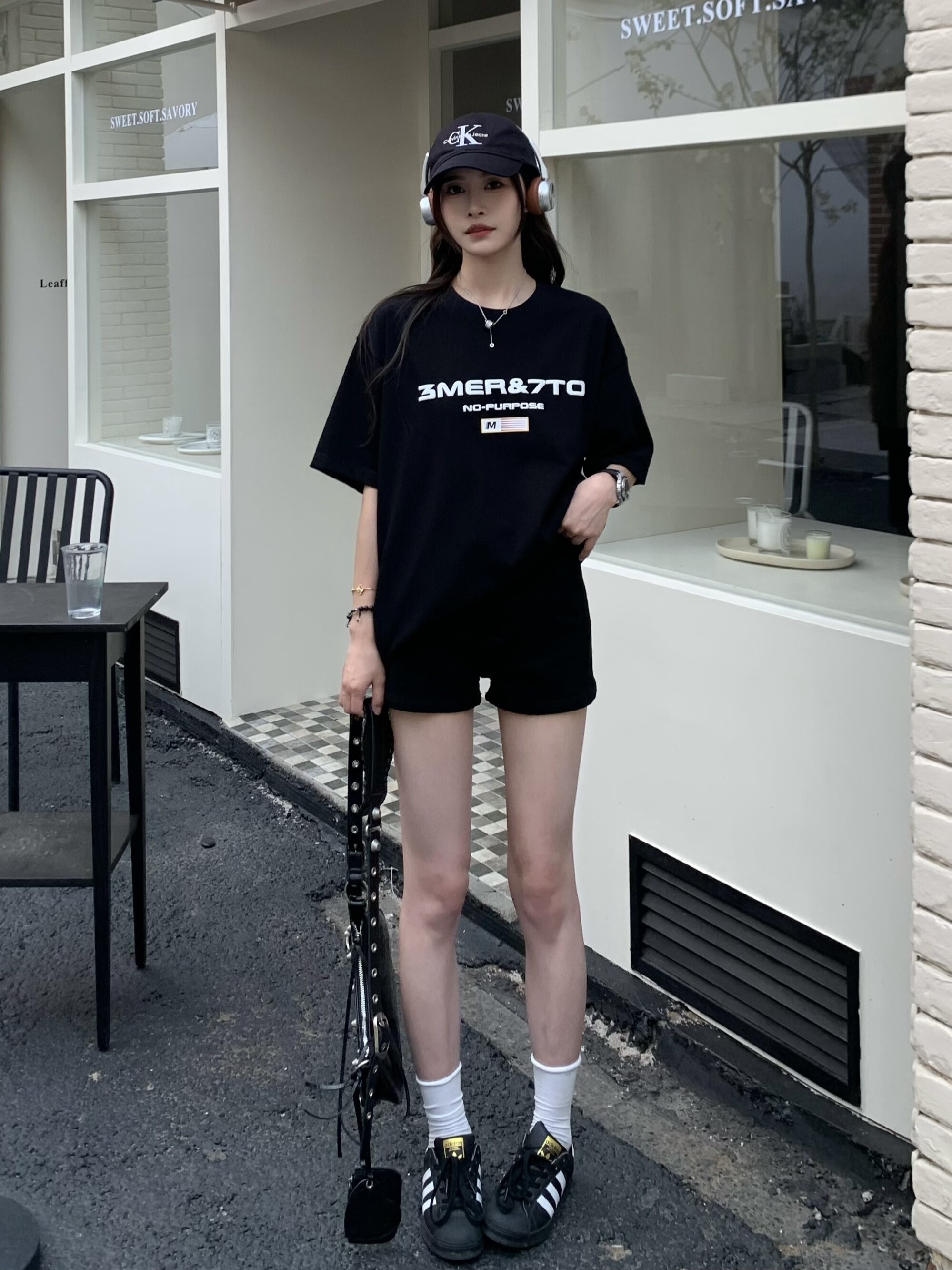 High Waist Black Denim Shorts for Women - Versatile Slim Fit Summer Hot Pants 2025, Y2K Style