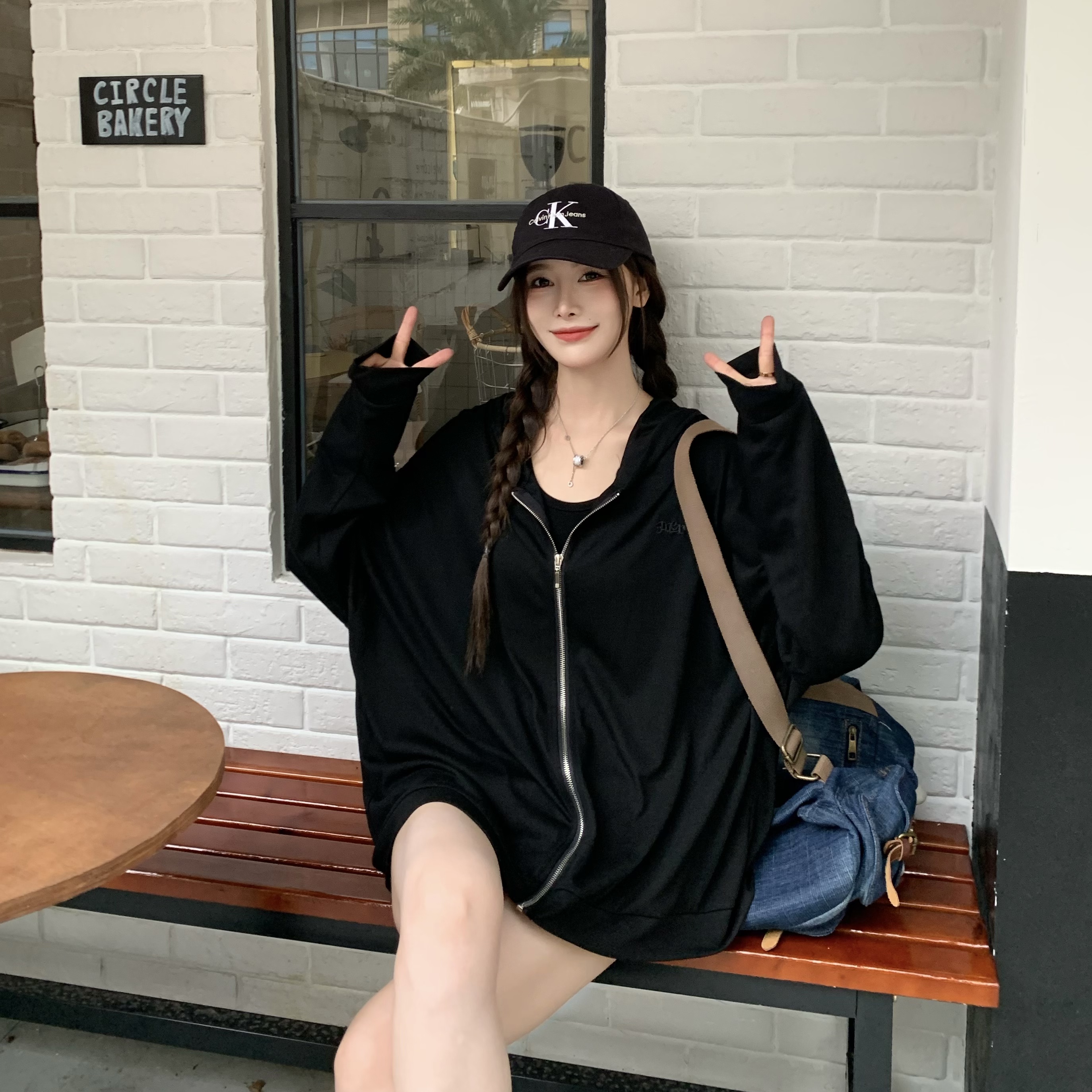 Ice Silk Hooded Sun Protection Shirt for Women - Thin Long Sleeve Cardigan Top for Summer - Cool Feeling, Lightweight, Stylish