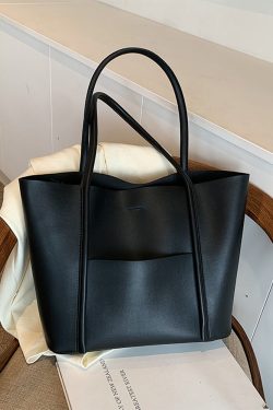 Korean Style Large-Capacity Tote Bag for Women - Fashionable Autumn/Winter 2025 Model for Work and Commuting