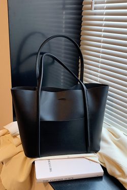 Korean Style Large-Capacity Tote Bag for Women - Fashionable Autumn/Winter 2025 Model for Work and Commuting