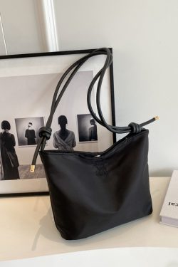 Korean-Style Minimalist Tote Bag for Women - Versatile Underarm Shoulder Bag with High-End Feel for Summer 2025 Fashion