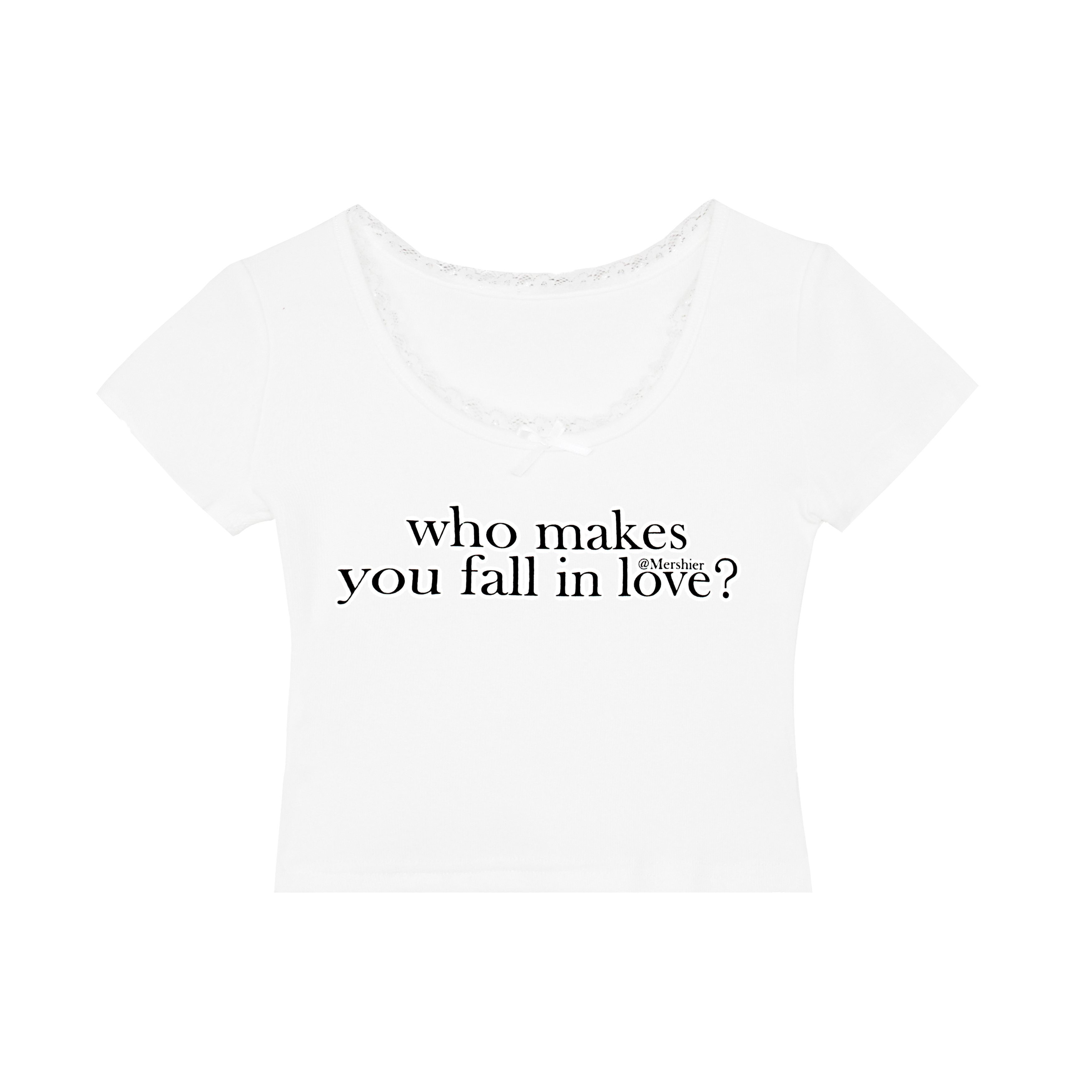 Lace Trim U-Neck Short Sleeve T-Shirt for Women, Slim Fit Casual Top, 2025 Spring/Summer Fashion, Trendy Y2K Style for Hot Girls