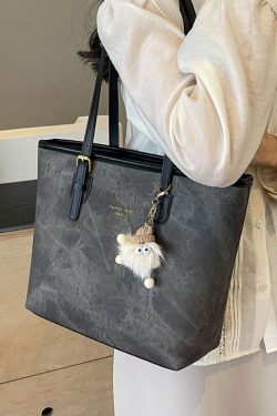 Large Capacity Tote Bag for Students - Stylish Versatile Shoulder Commuting Bag for Women - Trendy Spring Summer 2025 Fashion