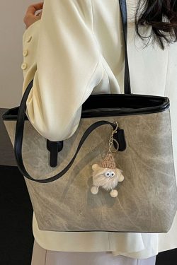 Large Capacity Tote Bag for Students - Stylish Versatile Shoulder Commuting Bag for Women - Trendy Spring Summer 2025 Fashion