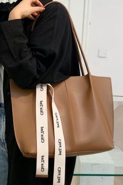 Large Capacity Women's Shoulder Tote Bag - Versatile High-End Design for Work & Commuting - Spring Summer 2025 Fashion